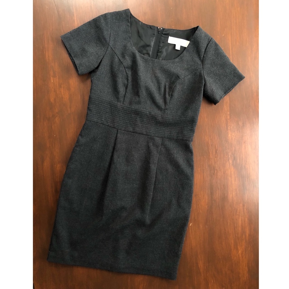 Merona Gray Cap Sleeve Dress